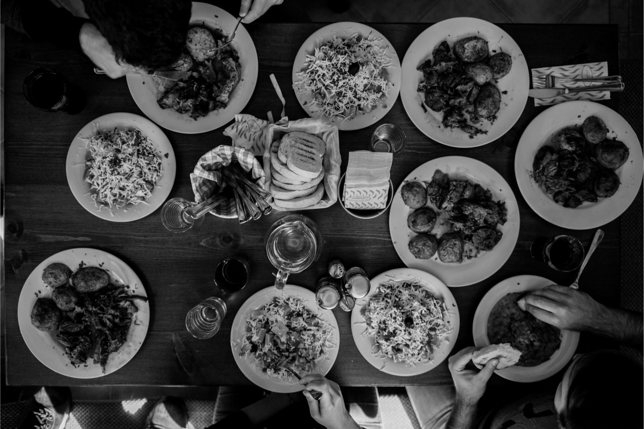 Family-Style Lunch